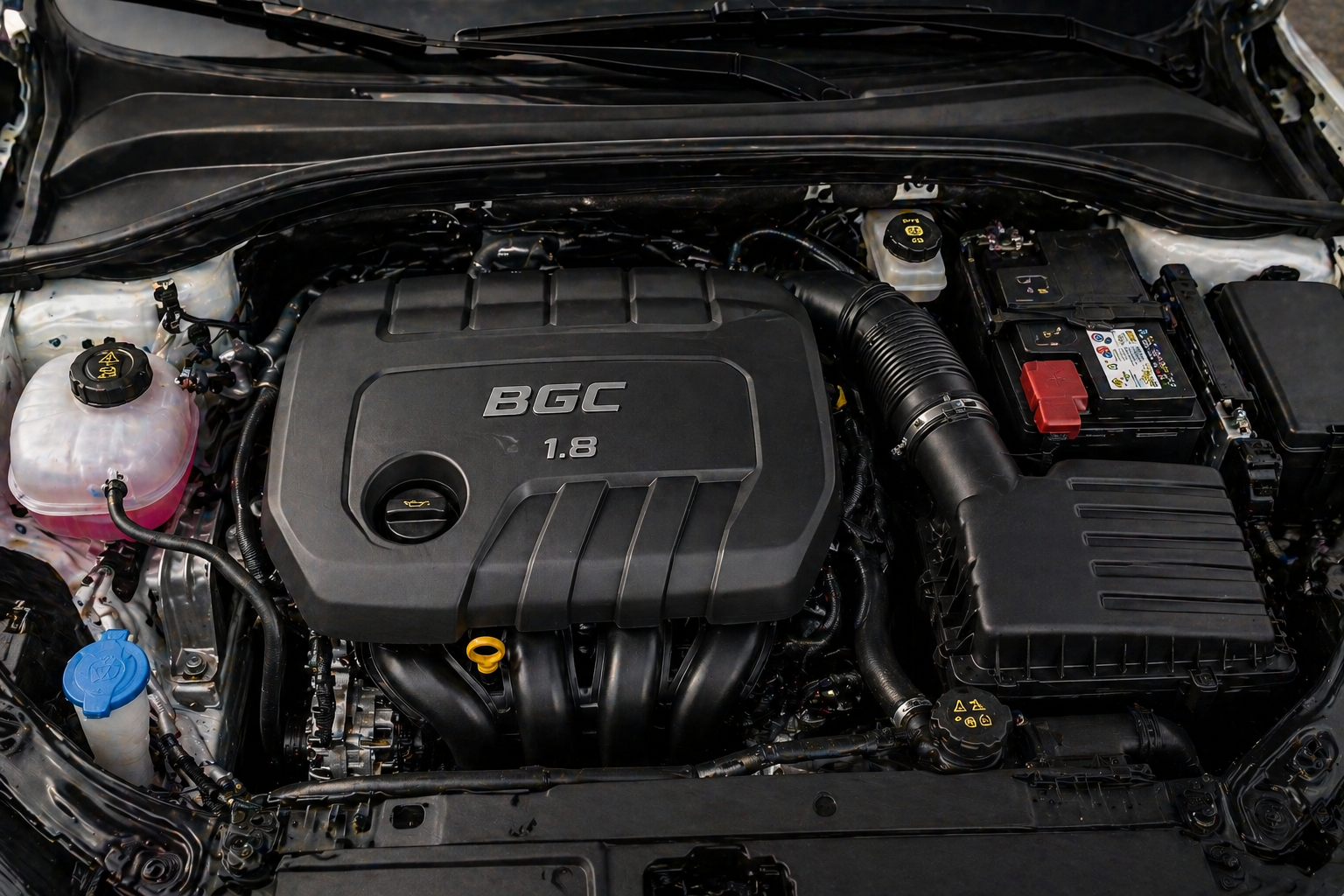 Everest Wagon 1.8L engine bay