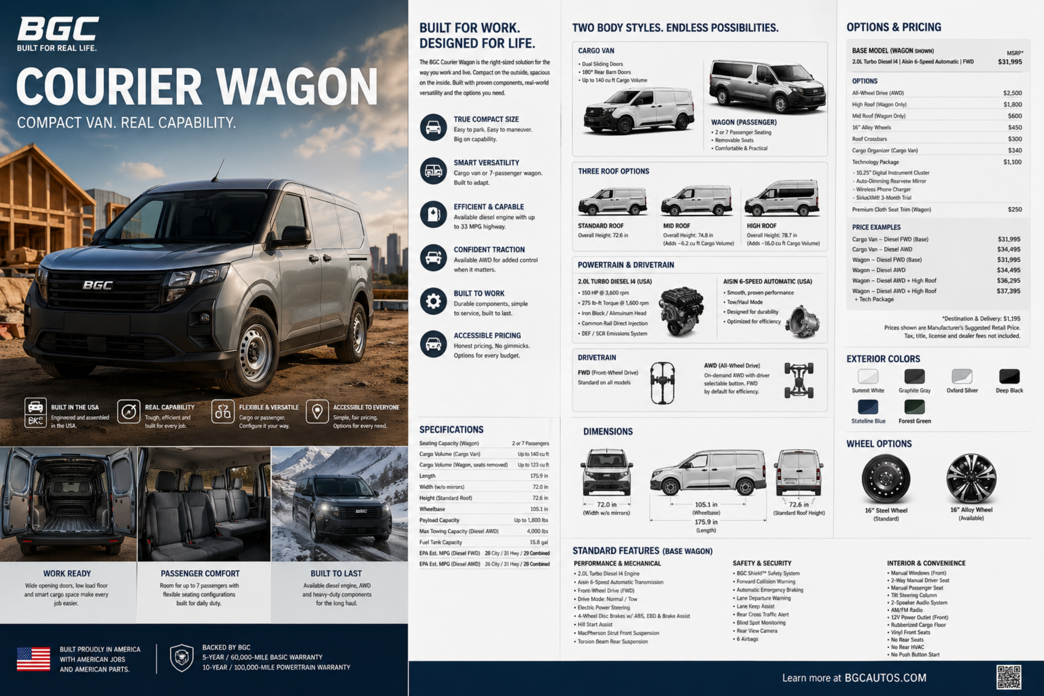 Courier Wagon